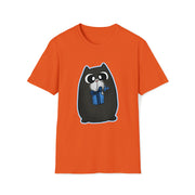 Christmas cat Unisex Softstyle T-Shirt