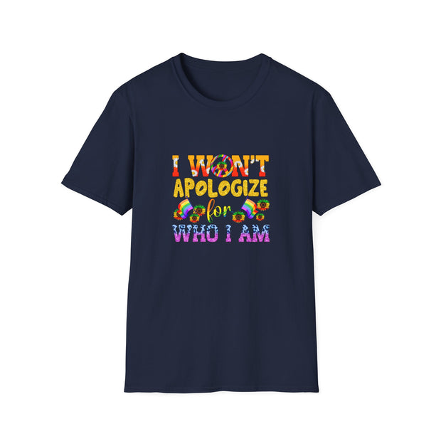 I won’t Apologize Unisex Softstyle T-Shirt