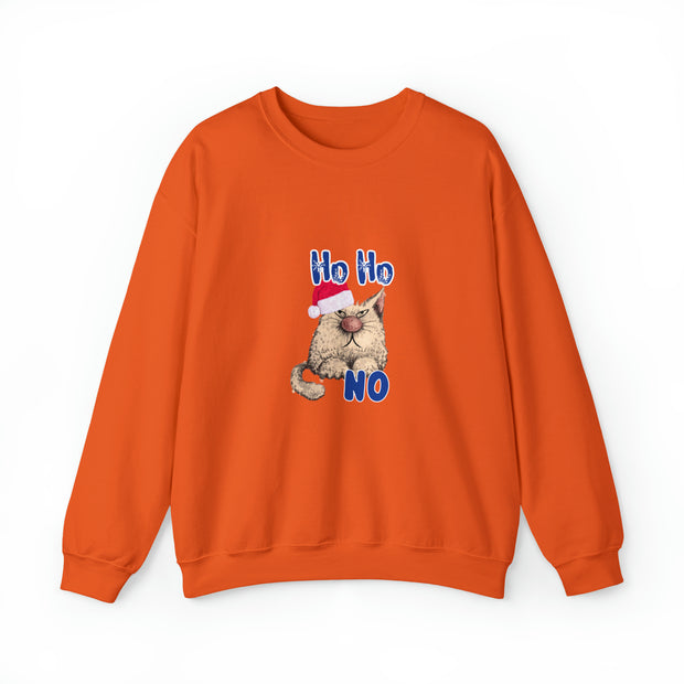 Christmas cat Unisex Heavy Blend™ Crewneck Sweatshirt