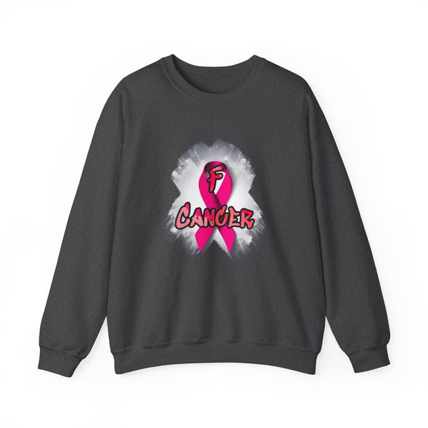 F Cancer Unisex Heavy Blend™ Crewneck Sweatshirt