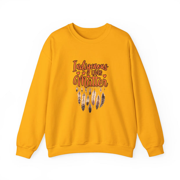 Indigenous Lives Matter Unisex Heavy Blend™ Crewneck Sweatshirt