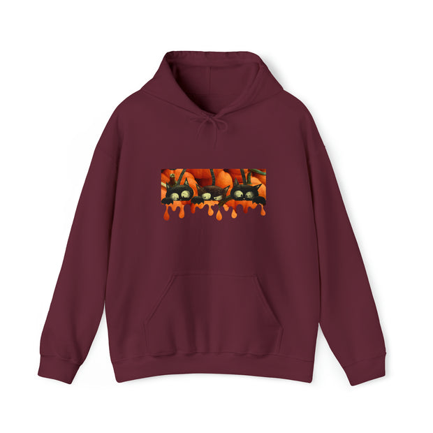 Pumpkin cats Unisex Heavy Blend™ Hooded Sweatshirt