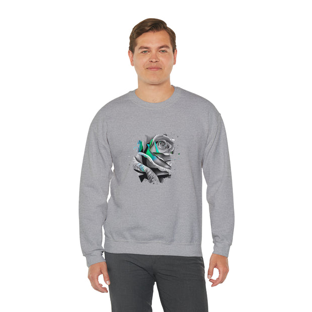Rose Unisex Heavy Blend™ Crewneck Sweatshirt
