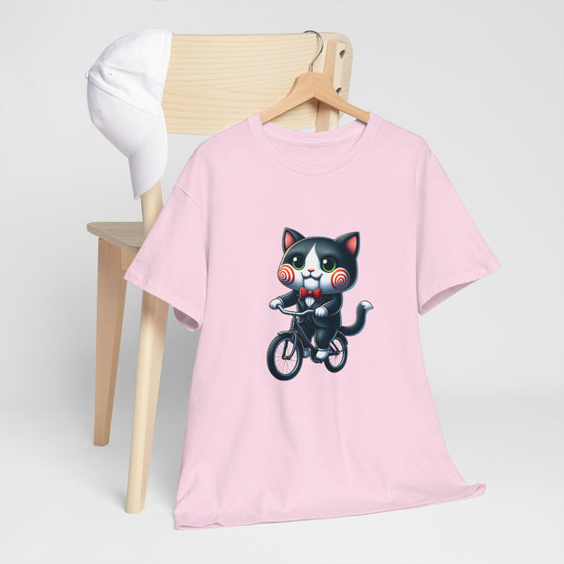 Horror Movie Cats Unisex Heavy Cotton Tee