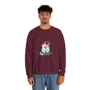 Christmas cat Unisex Heavy Blend™ Crewneck Sweatshirt