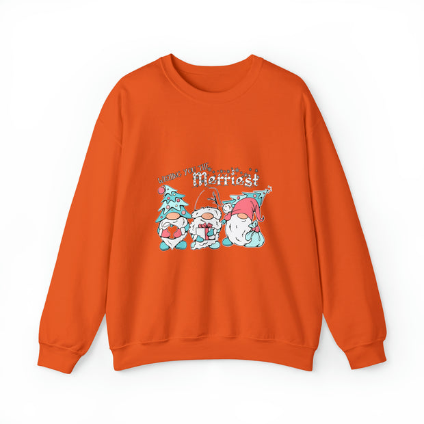 Gnome Christmas Unisex Heavy Blend™ Crewneck Sweatshirt