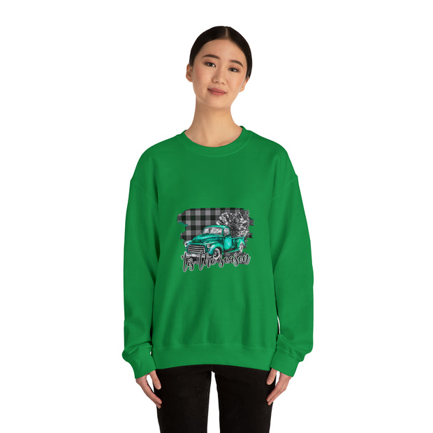 Christmas truck Unisex Heavy Blend™ Crewneck Sweatshirt