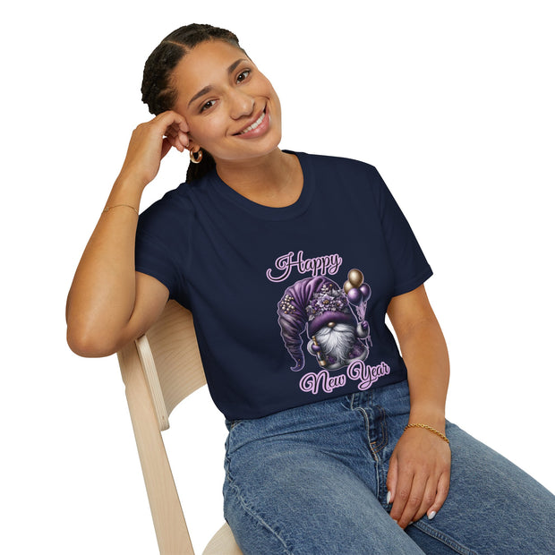 Gnome New Year Unisex Softstyle T-Shirt