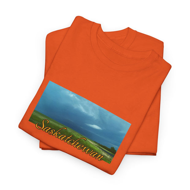 Saskatchewan Skies Unisex Heavy Cotton Tee