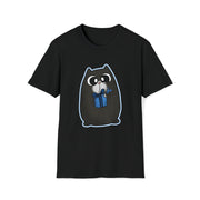 Christmas cat Unisex Softstyle T-Shirt