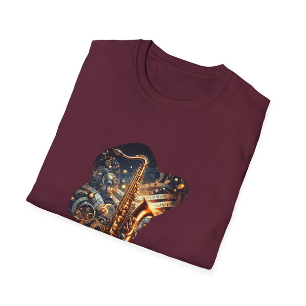 Saxophone Unisex Softstyle T-Shirt