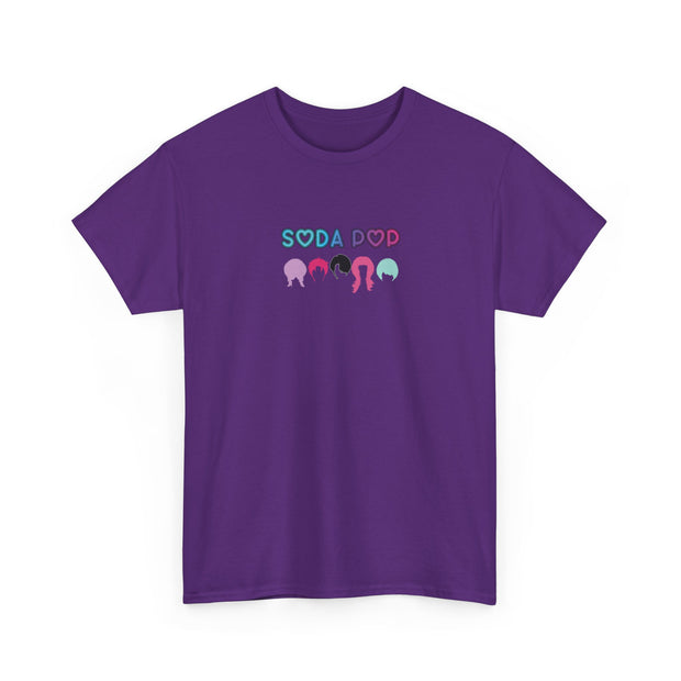 Soda Pop Unisex Heavy Cotton Tee, Casual Wear, Gift for Friends, Fun Summer T-Shirt, Graphic Shirt for Parties, Trendy Everyday Tee