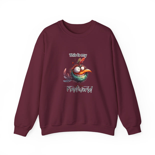 This is My Mad World Unisex Heavy Blend™ Crewneck Sweatshirt