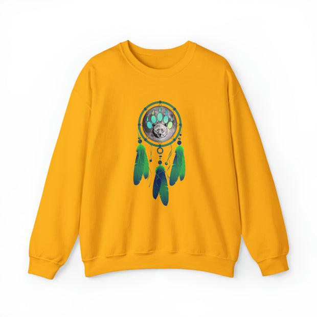 Bear Dream catcher Unisex Heavy Blend™ Crewneck Sweatshirt