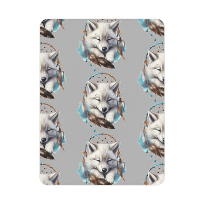 Baby wolf Toddler Blanket