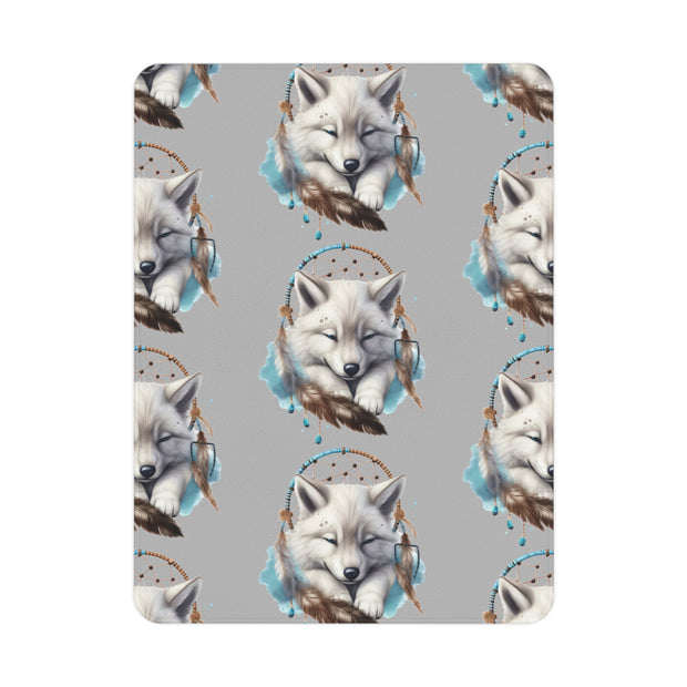 Baby wolf Toddler Blanket
