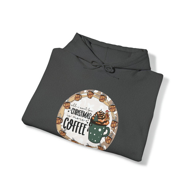 Christmas Coffee Unisex Heavy Blend™ Hooded Sweatshirt