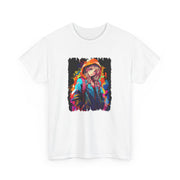 Graffiti Anime Girls Unisex Heavy Cotton Tee