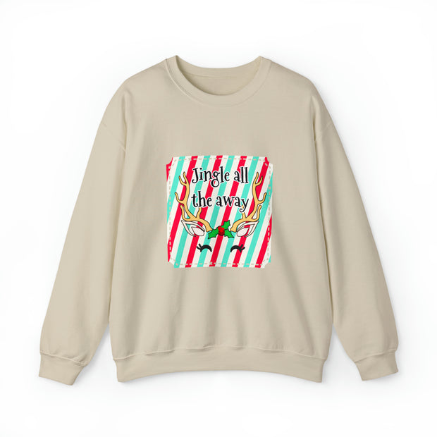 Reindeer Unisex Heavy Blend™ Crewneck Sweatshirt