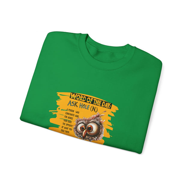 Word of the Day Unisex Heavy Blend™ Crewneck Sweatshirt