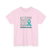 My Wife’s Fight Unisex Heavy Cotton Tee