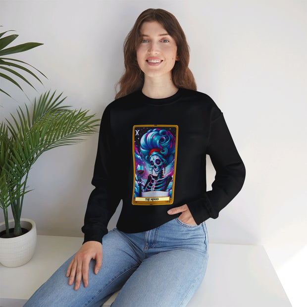 The Mood Tarot Card Unisex Heavy Blend™ Crewneck Sweatshirt