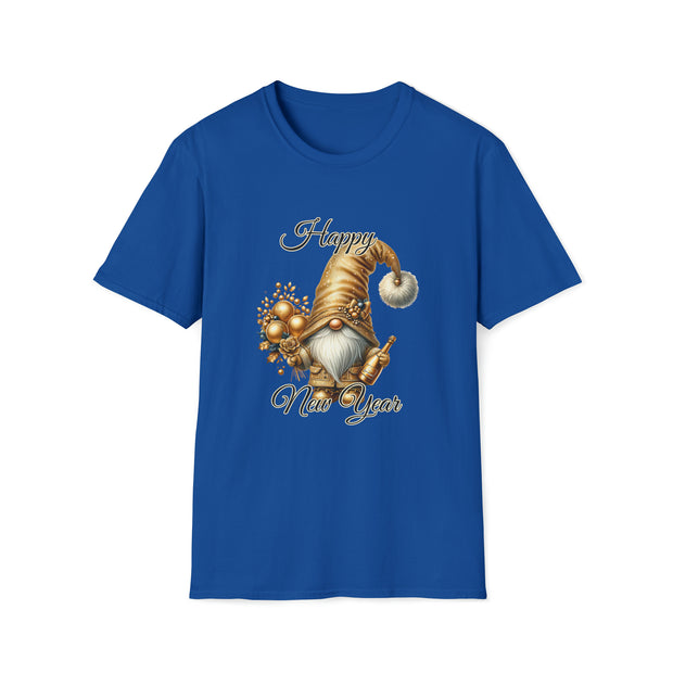 Gnome New Year Unisex Softstyle T-Shirt