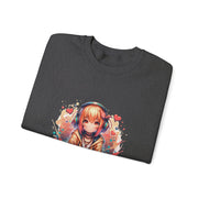 Graffiti Anime Girls Unisex Heavy Blend™ Crewneck Sweatshirt