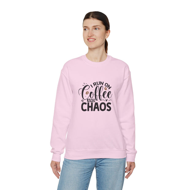 Coffee and Chaos Unisex Heavy Blend™ Crewneck Sweatshirt