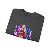 Anime Female Demon Unisex Heavy Blend™ Crewneck Sweatshirt