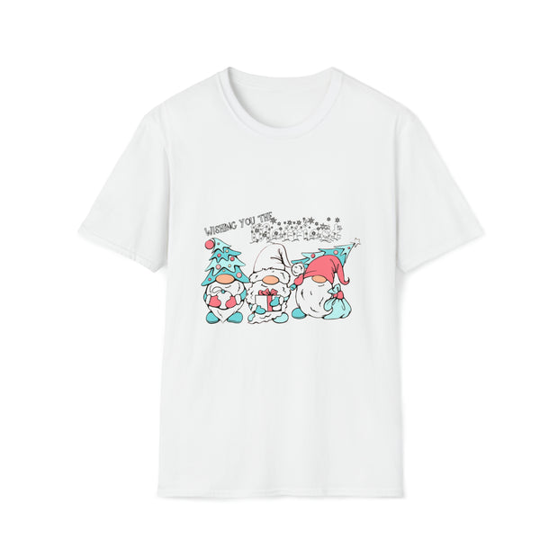 Gnome Christmas Unisex Softstyle T-Shirt