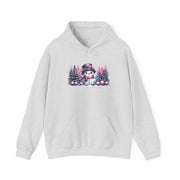 Pastel Snowman Unisex Heavy Blend™ Hooded Sweatshirt