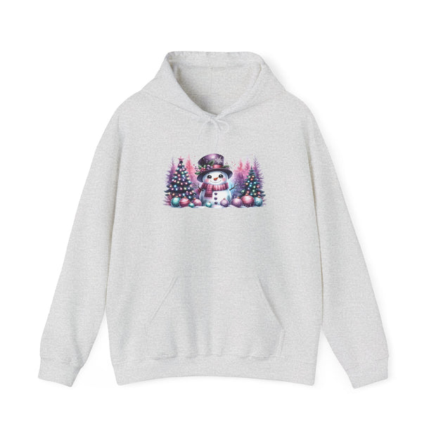 Pastel Snowman Unisex Heavy Blend™ Hooded Sweatshirt