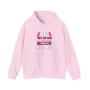Yes These Are Fake Unisex Heavy Blend™ Hooded Sweatshirt