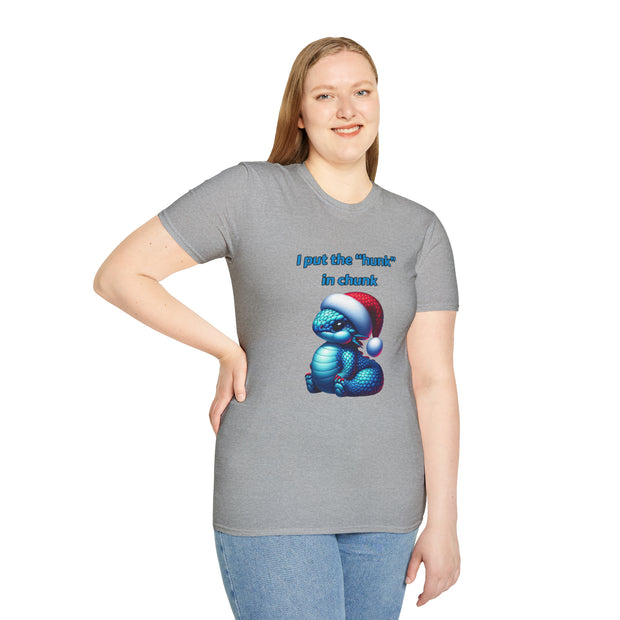 Christmas dragon Unisex Softstyle T-Shirt