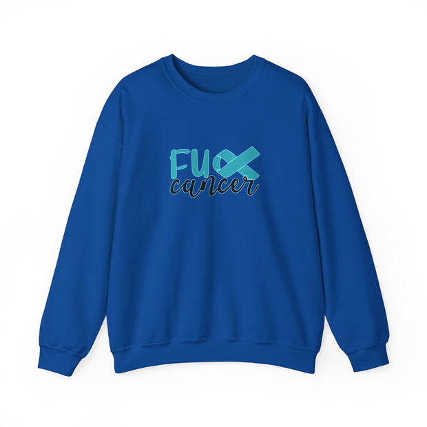 Fuck Cancer Unisex Heavy Blend™ Crewneck Sweatshirt
