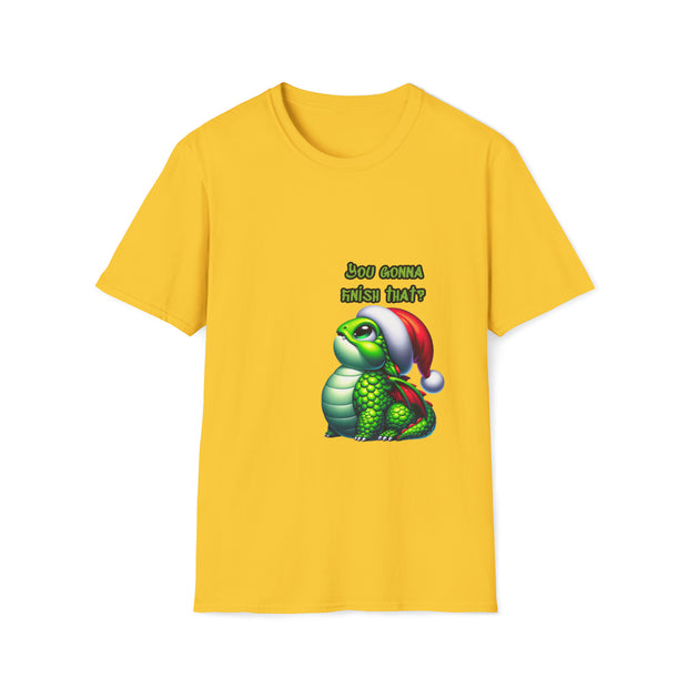 Christmas Dragon Unisex Softstyle T-Shirt