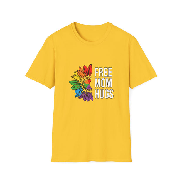 Pride Mom Hugs Unisex Softstyle T-Shirt