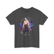 Anime Male Demon Unisex Heavy Cotton Tee