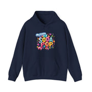 My Little Soda Pop Hooded Sweatshirt, Trendy Unisex Pullover, Fun Gift for Teens, Casual Wear, Comfortable Street Style