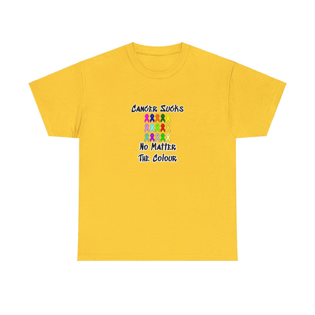 Cancer Sucks Unisex Heavy Cotton Tee