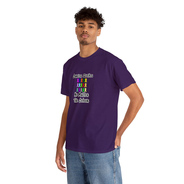Cancer Sucks Unisex Heavy Cotton Tee