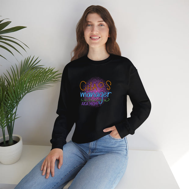 Chaos Manager Unisex Heavy Blend™ Crewneck Sweatshirt