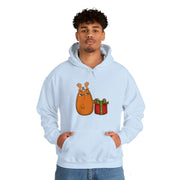 Christmas cat Unisex Heavy Blend™ Hooded Sweatshirt