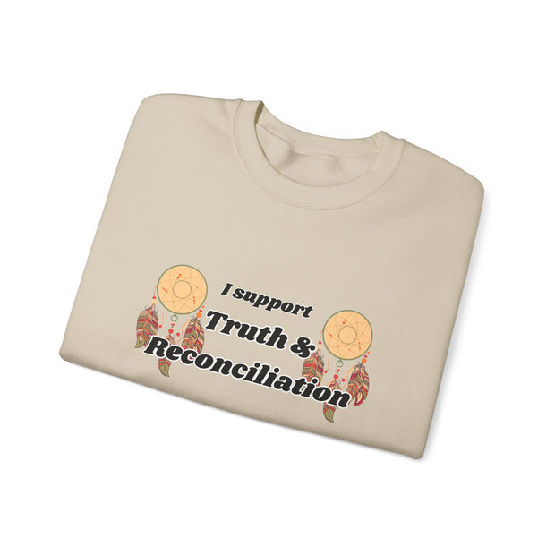 I Support Truth & Reconciliation Unisex Heavy Blend™ Crewneck Sweatshirt