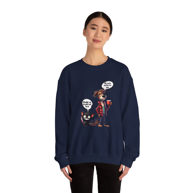 They Eat What Unisex Heavy Blend™ Crewneck Sweatshirt