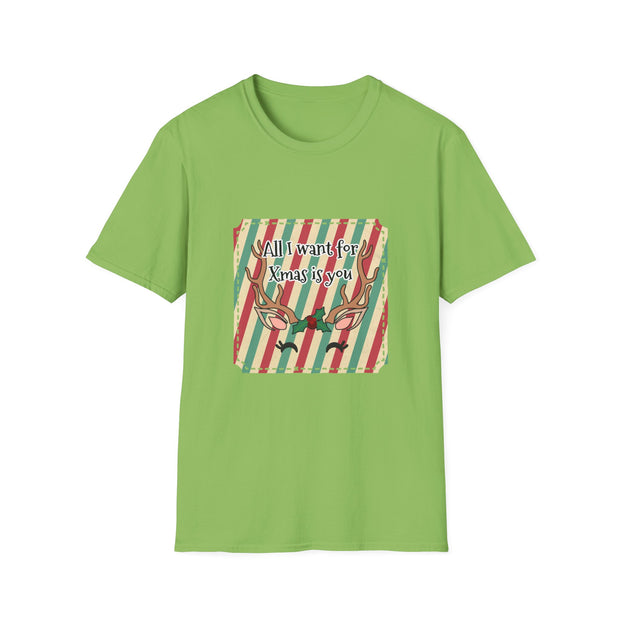 Reindeer Unisex Softstyle T-Shirt