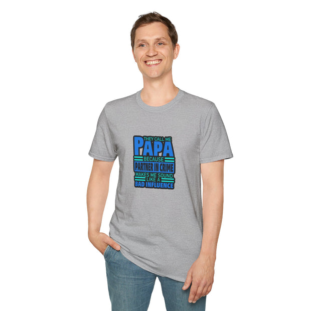 Papa Unisex Softstyle T-Shirt
