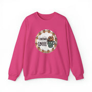 Christmas Coffee Unisex Heavy Blend™ Crewneck Sweatshirt
