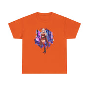 Anime Female Demon Unisex Heavy Cotton Tee
